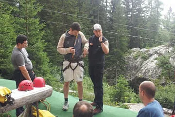 Teambuilding Sicherheit geht vor